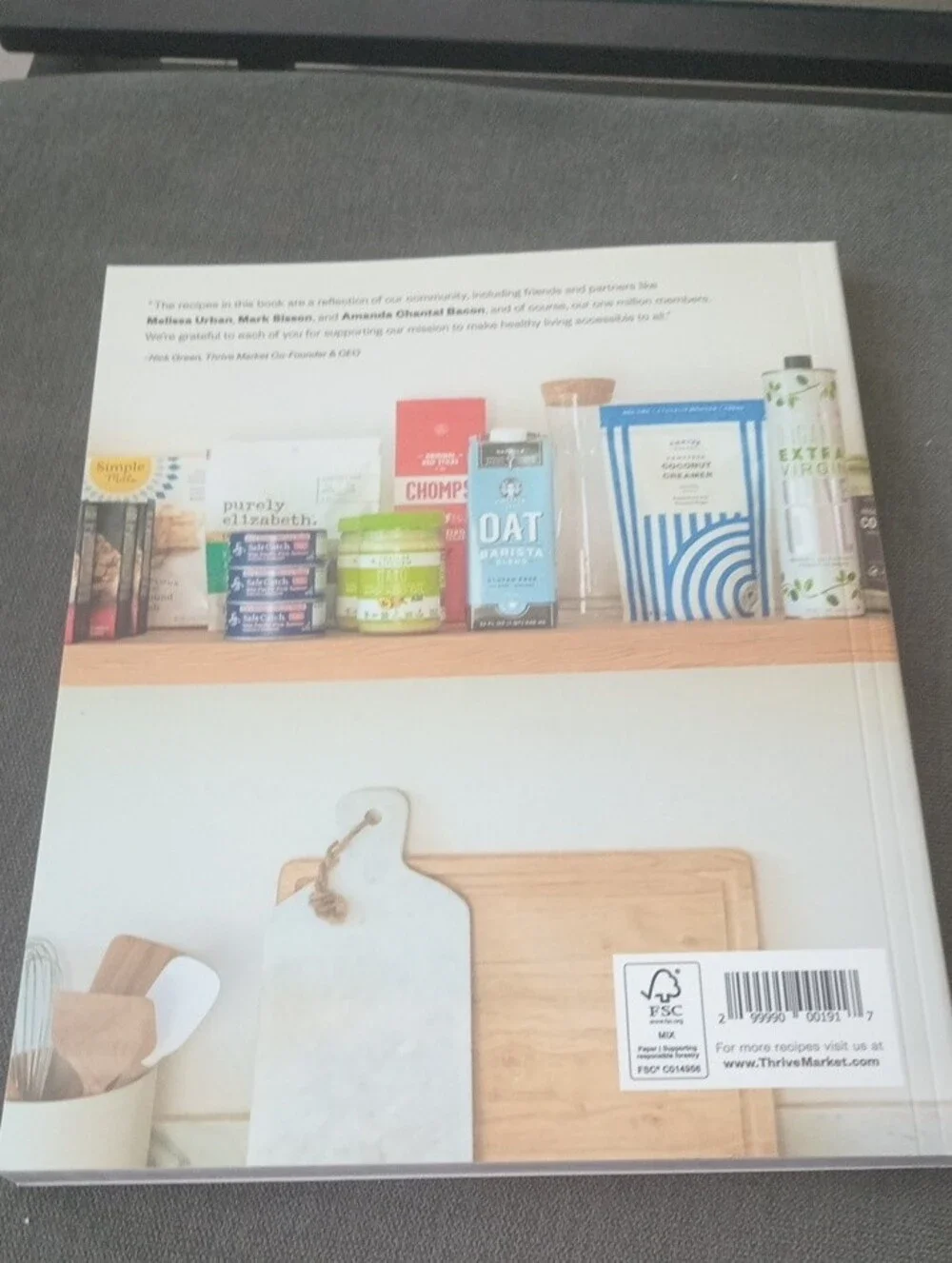 Healthy Living Made Easy Cookbook - Green Cover